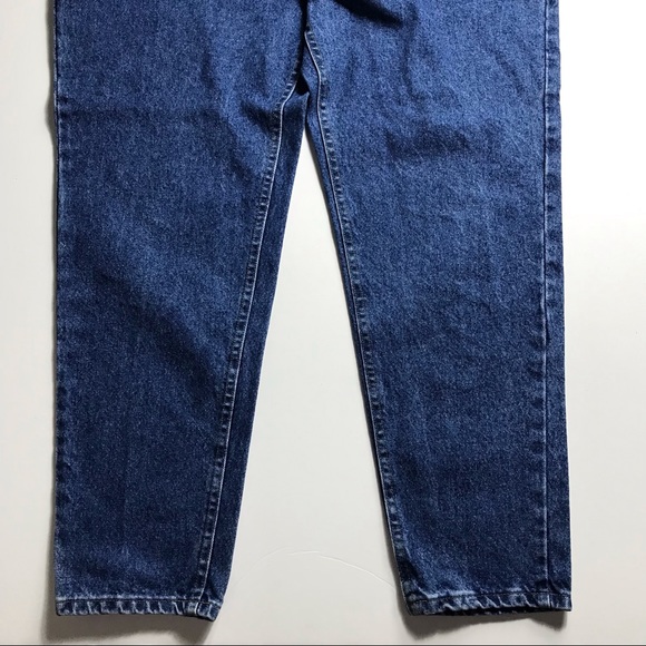 Women’s Vintage Riders By Lee Tapered Jeans Medium Wash Size 18 Union Made Pants - Picture 4 of 9